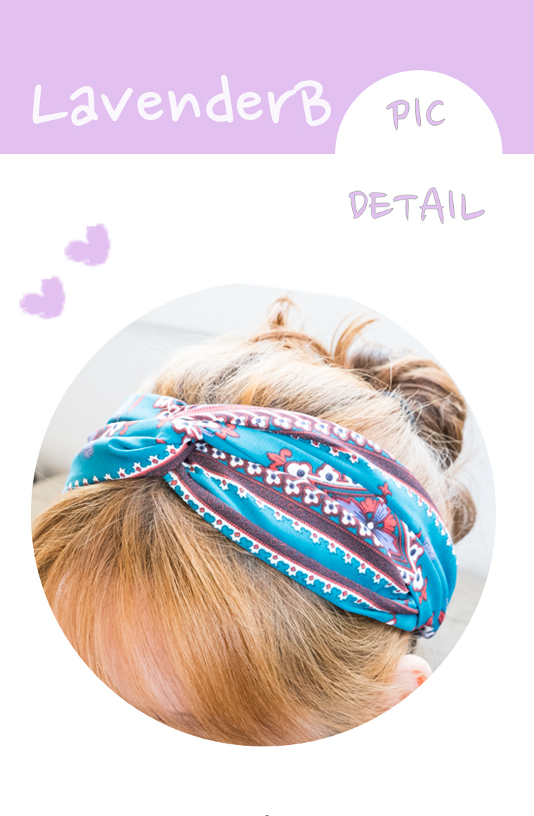 Paisley Bandana Recreation Area Hair Turban 12 spe