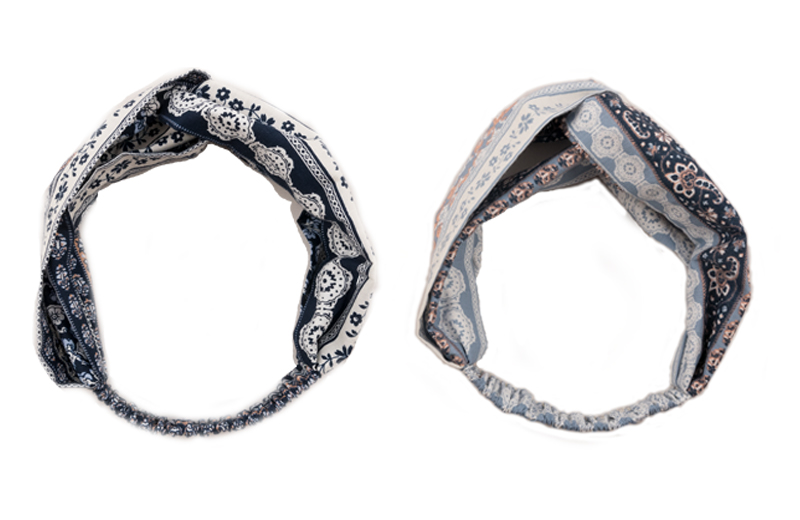 New Paisley Bandana Resort Hair Turban 12 species 