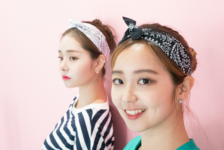 Paisley Bandana Recreation Area Hair Turban 12 spe