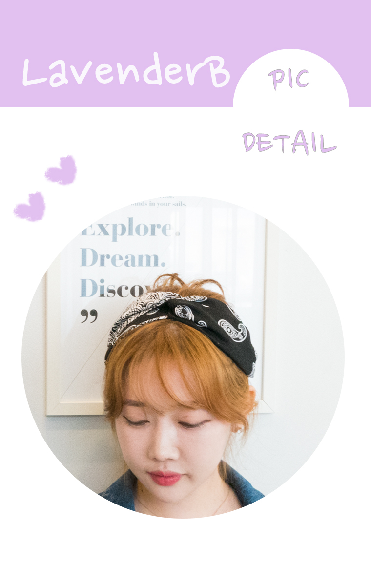 Paisley Bandana Recreation Area Hair Turban 12 spe