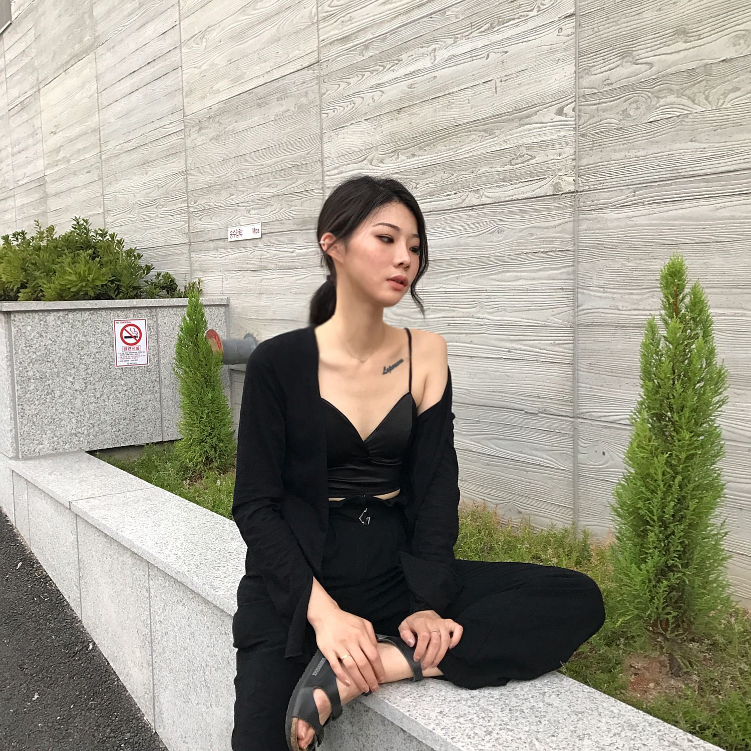 Brass modern look women 20s Nashi Silk Satin Crop 