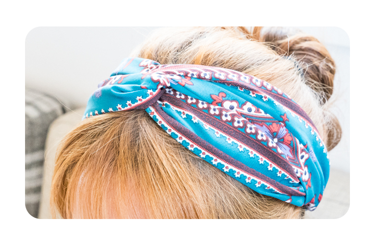 New Paisley Bandana Resort Hair Turban 12 species 