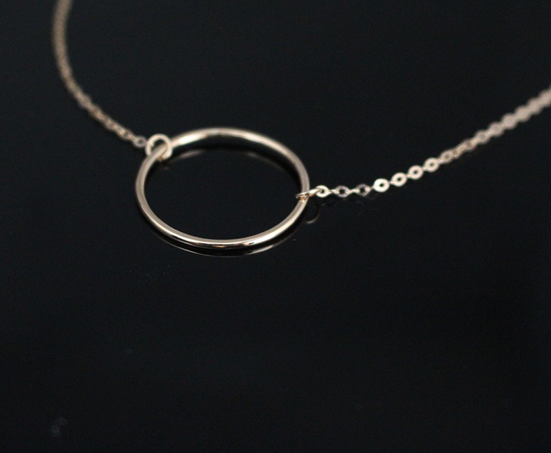 New Circle 14k, 18k Women's Gold Anklets 14k Gi
