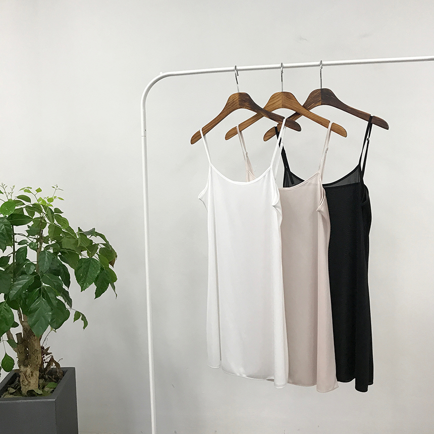 Inner slip Underwear One piece Silk Feeling Pleasa