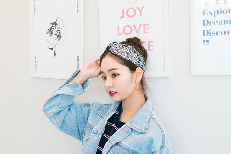 Paisley Bandana Recreation Area Hair Turban 12 spe