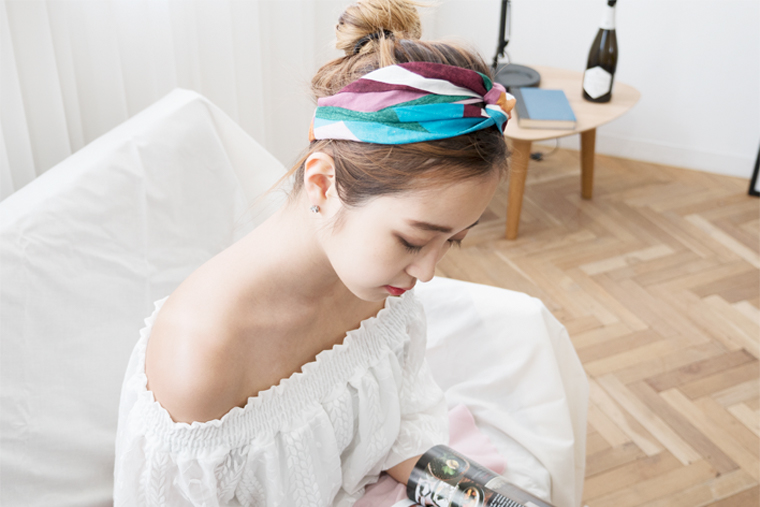 Paisley Bandana Recreation Area Hair Turban 12 spe