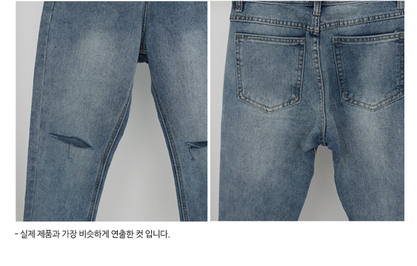 Women Jeans Pants Daily Torn Date Denim Pants Girl