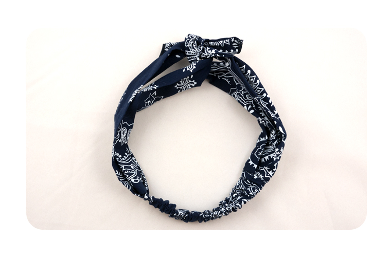 New Paisley Bandana Resort Hair Turban 12 species 