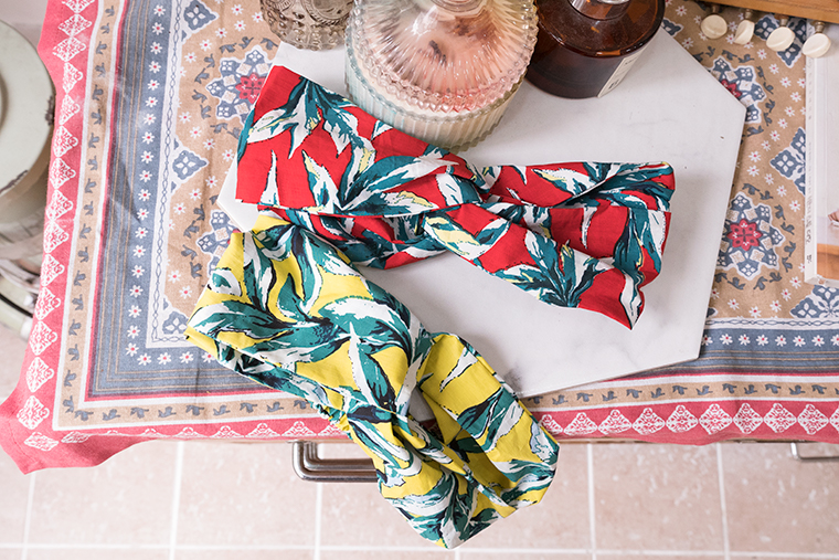 Paisley Bandana Recreation Area Hair Turban 12 spe