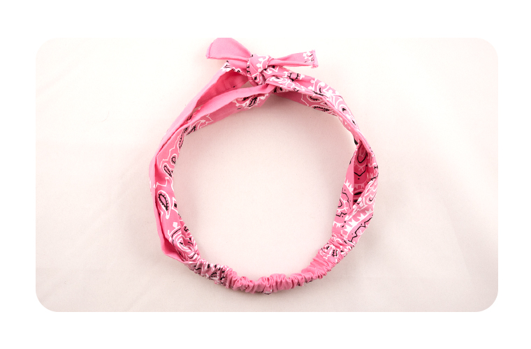 New Paisley Bandana Resort Hair Turban 12 species 