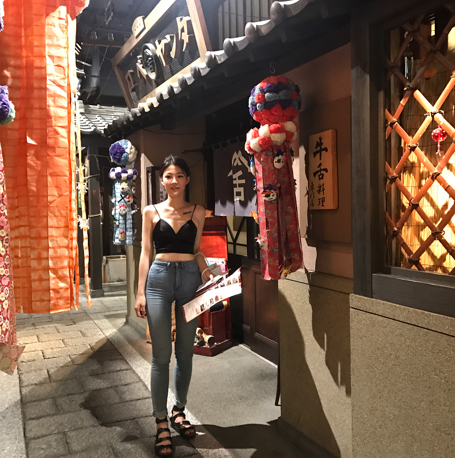 Brass modern look women 20s Nashi Silk Satin Crop 