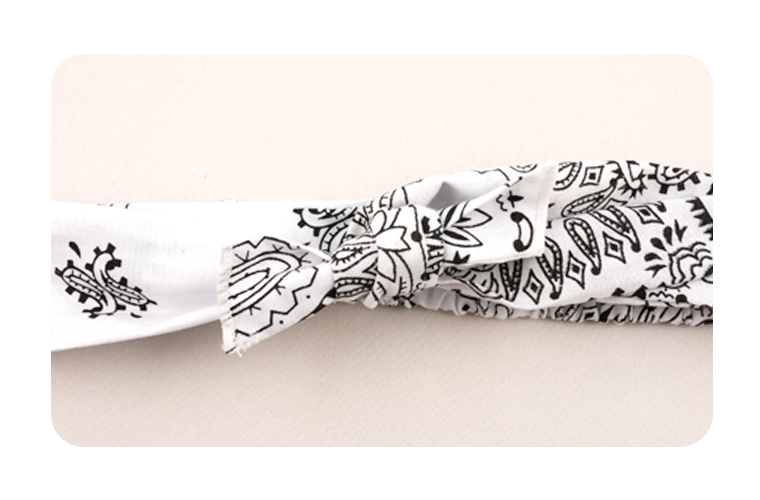 New Paisley Bandana Resort Hair Turban 12 species 