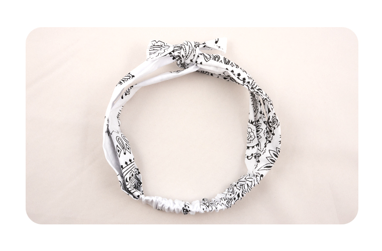 New Paisley Bandana Resort Hair Turban 12 species 