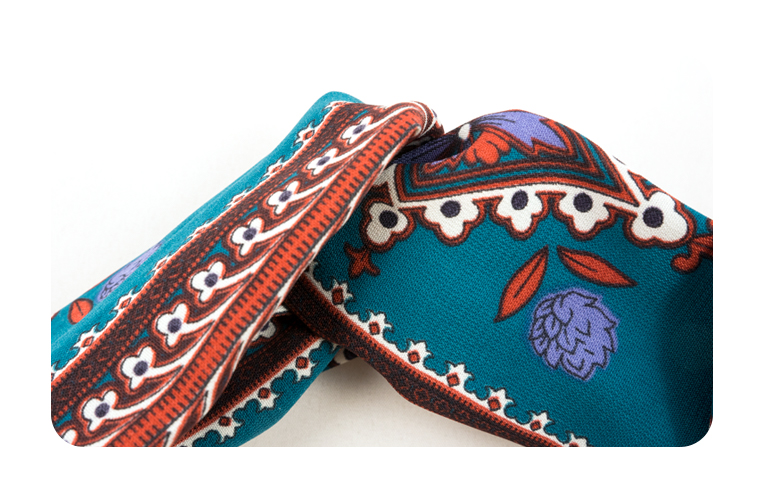 New Paisley Bandana Resort Hair Turban 12 species 
