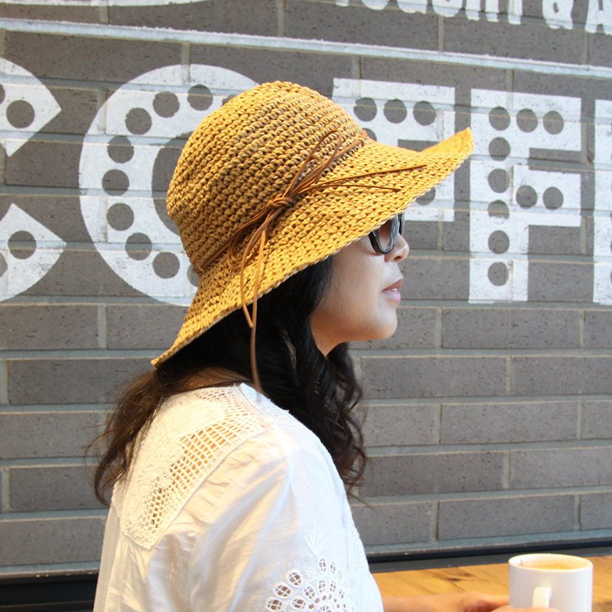 Women Sun Hats Straw Hat Summer Beach Pretty Styli