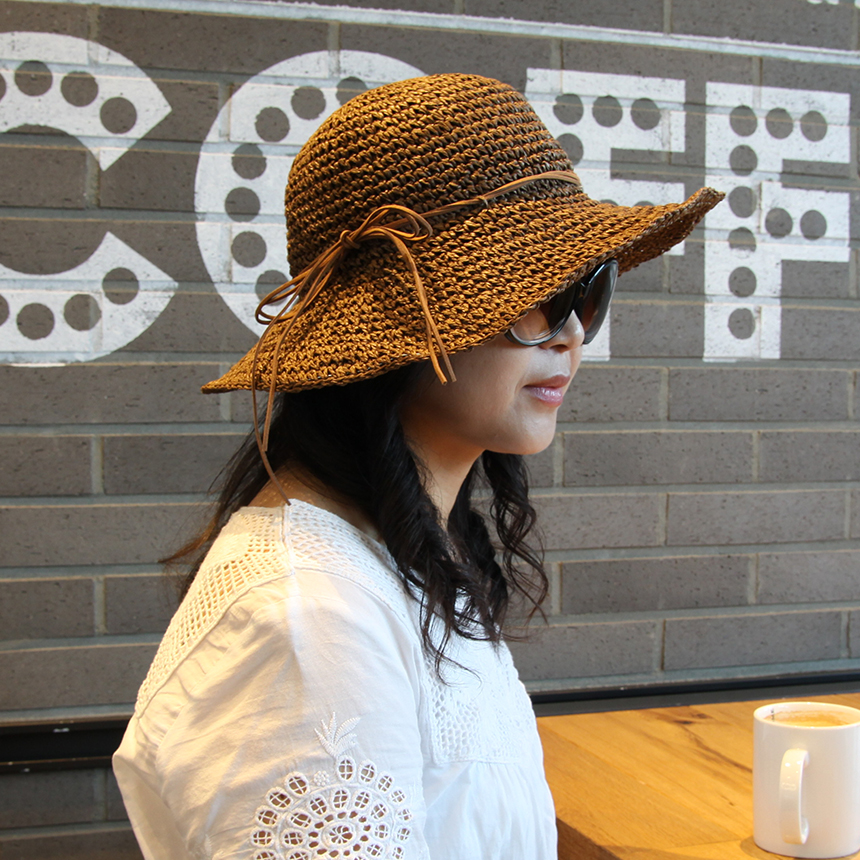 Women Sun Hats Straw Hat Summer Beach Pretty Styli