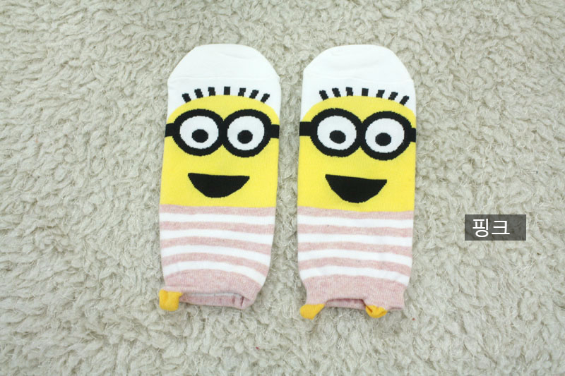 NEW SOCKS COLLECTION Character Ankle Socks Minions