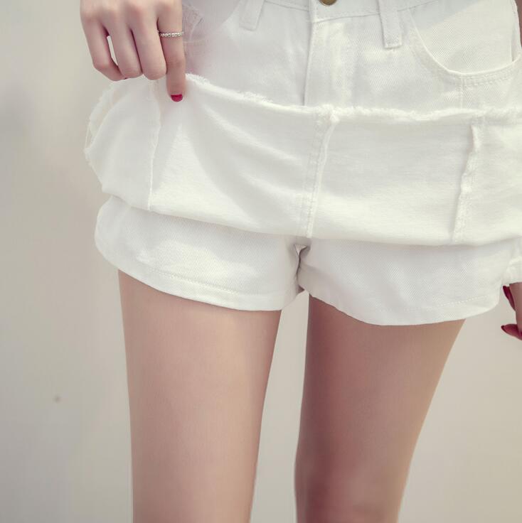 Denim Skirt Simple basic A-line vintage denim pant