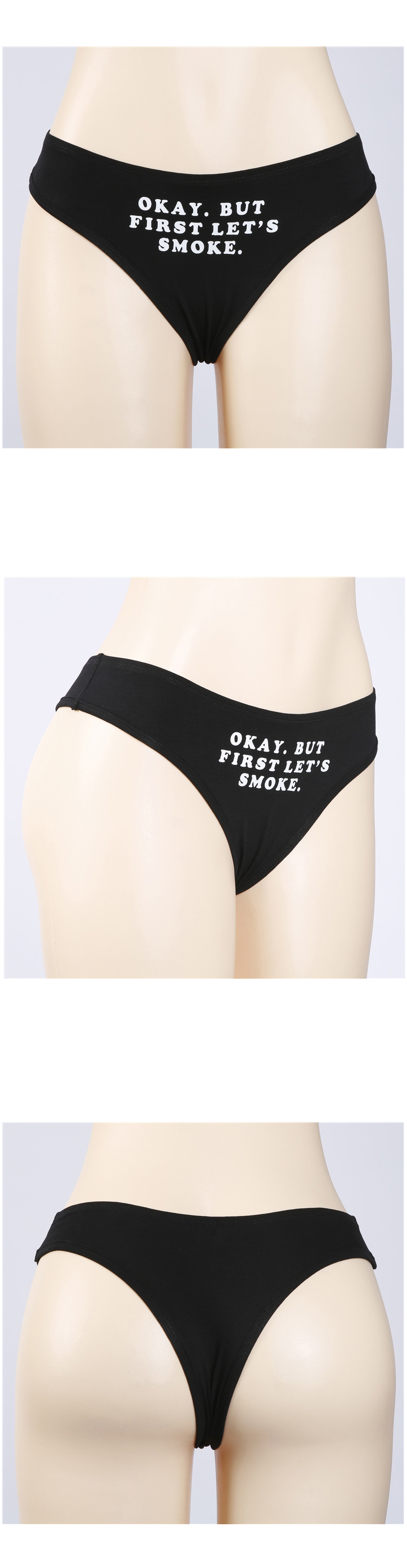 Women Underwear Sexy Events T-Shirt, Funny Letteri