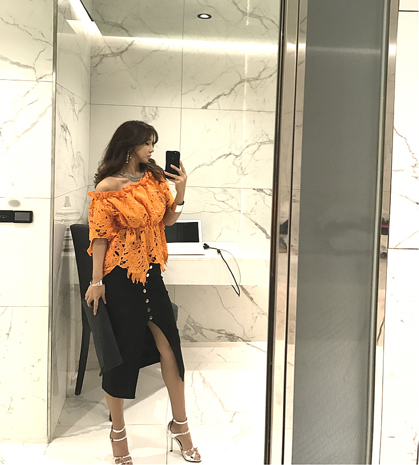 NEW FASHION LADY GIRL Blouse Sexy Office Look Off 