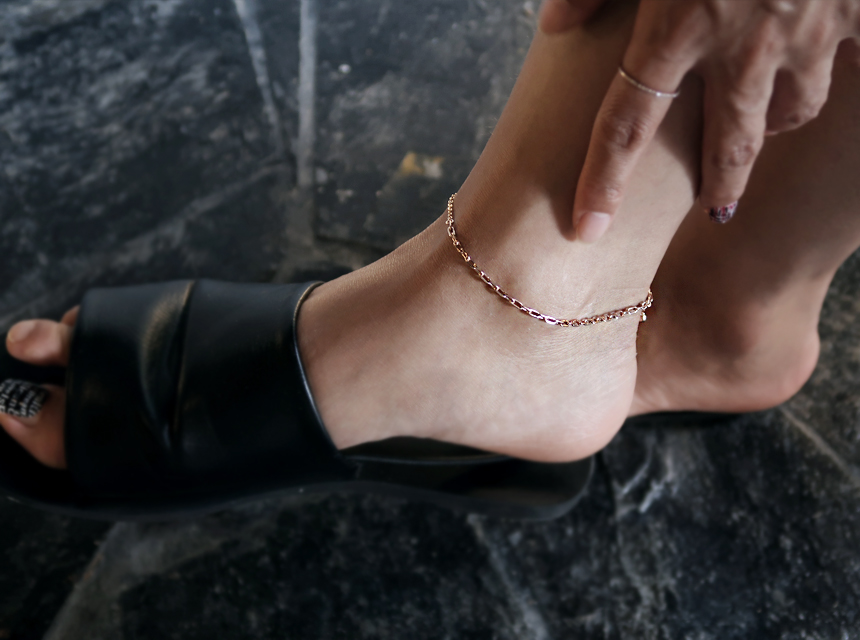 New 18K Bold Body Simple Legs Summer 14K Recommend