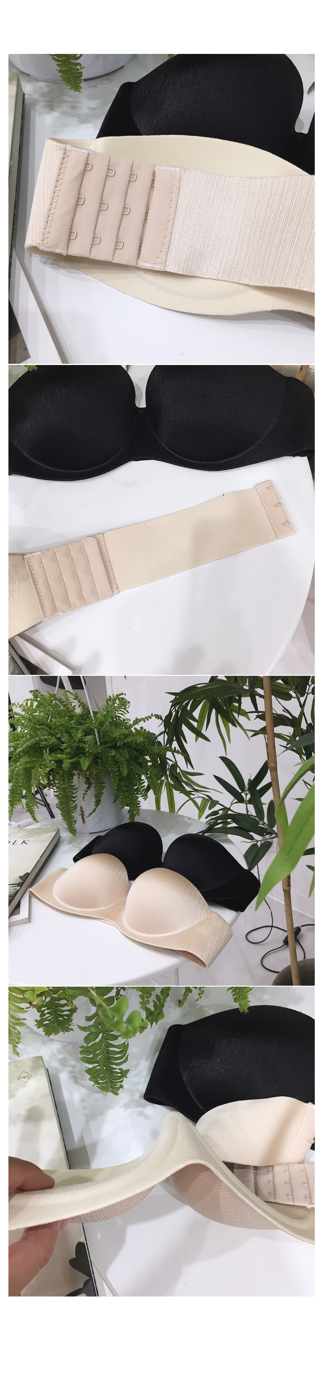 New Off-Shoulder Banding Nubra 20s Women's Unde