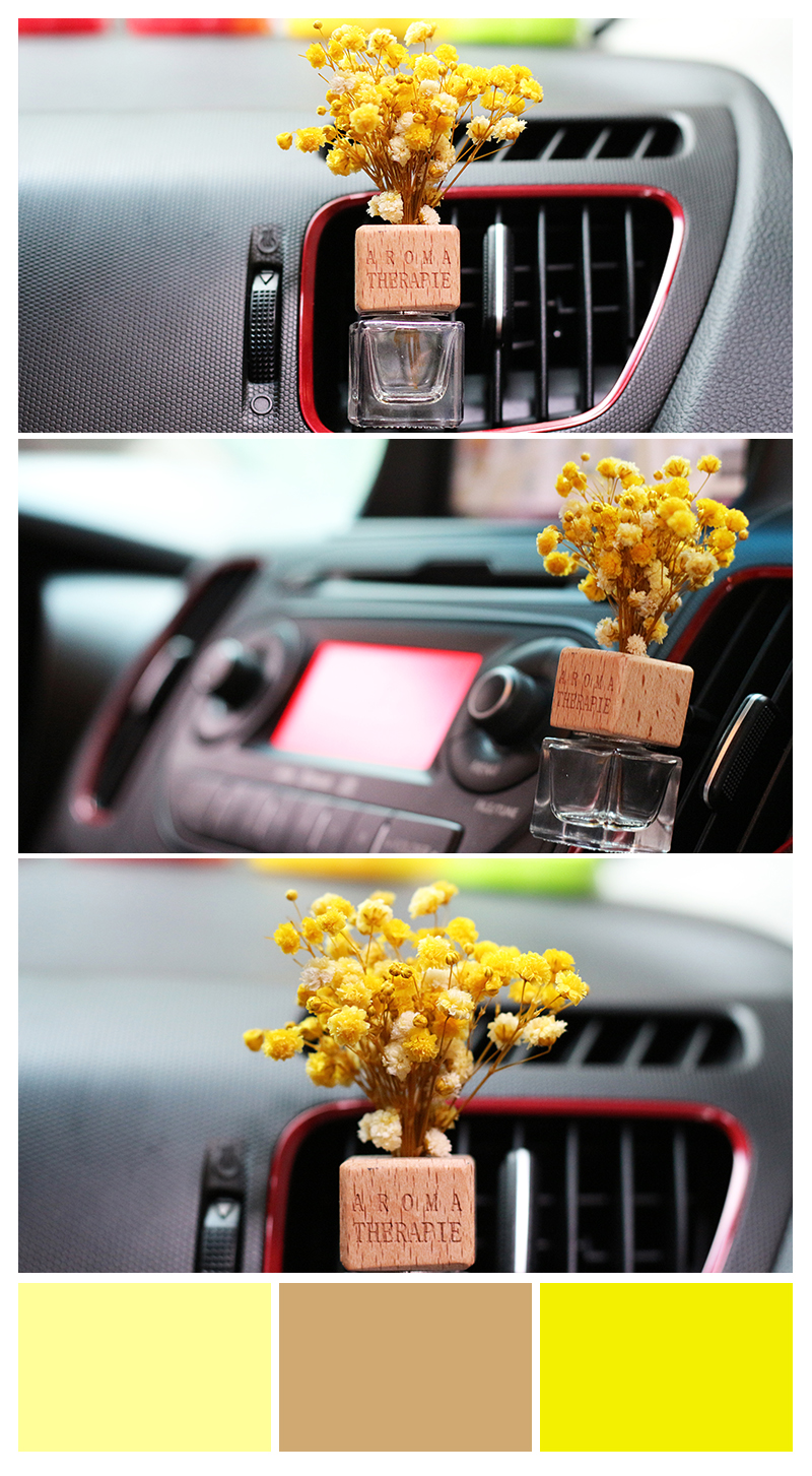Car Air Freshener Flower Car Diffuser 7ml Car Air 