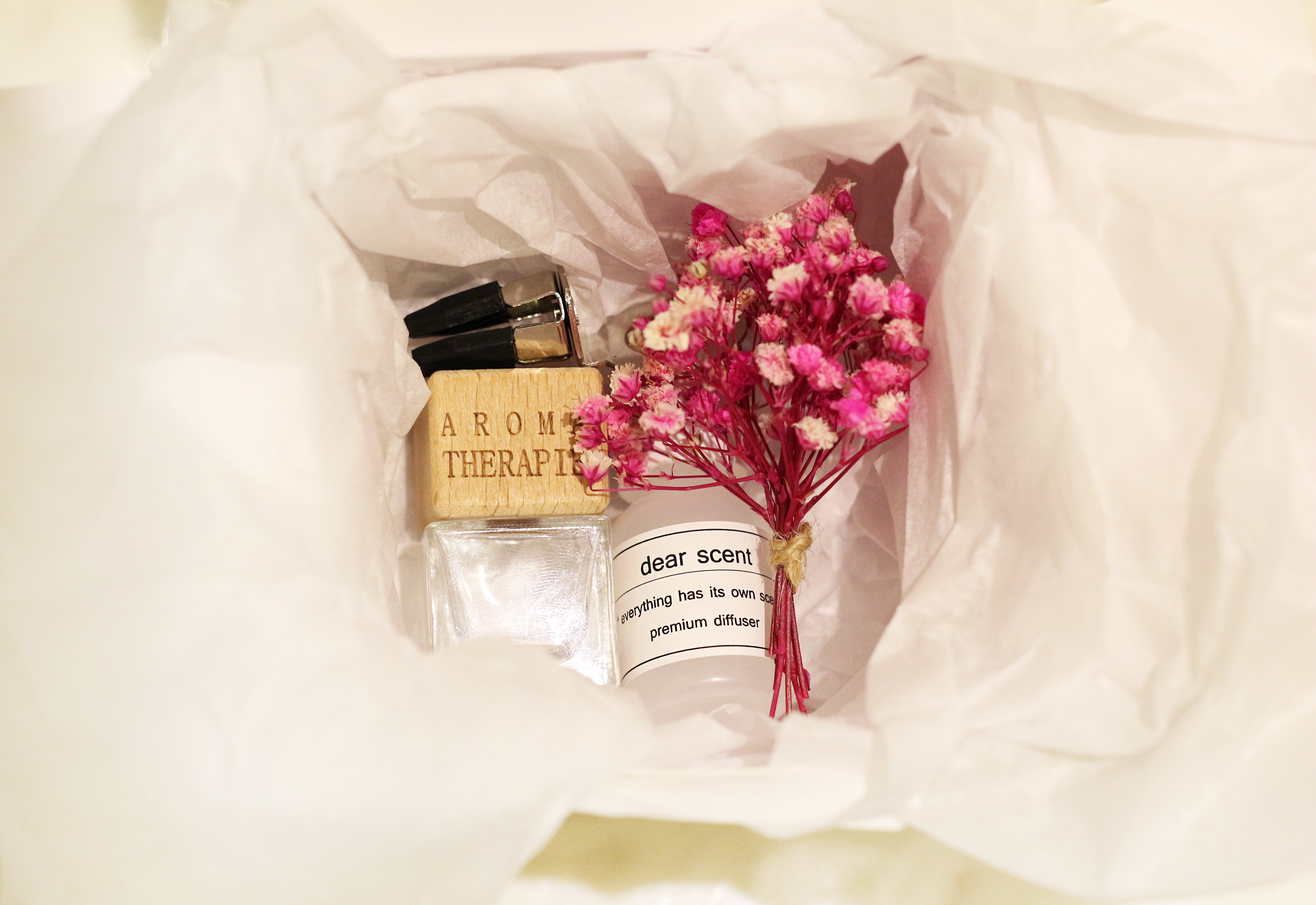 Car Air Freshener Flower Car Diffuser 7ml Car Air 