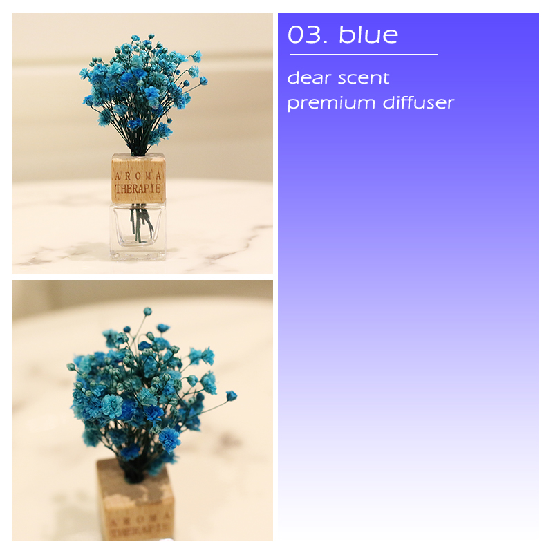 Car Air Freshener Flower Car Diffuser 7ml Car Air 