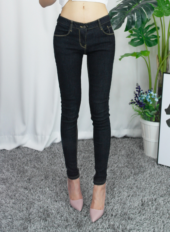 Women Jeans Pants Jingchuan Jiji Span Skinny Jean 
