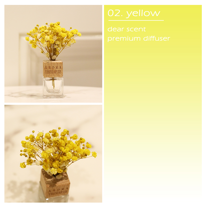 Car Air Freshener Flower Car Diffuser 7ml Car Air 