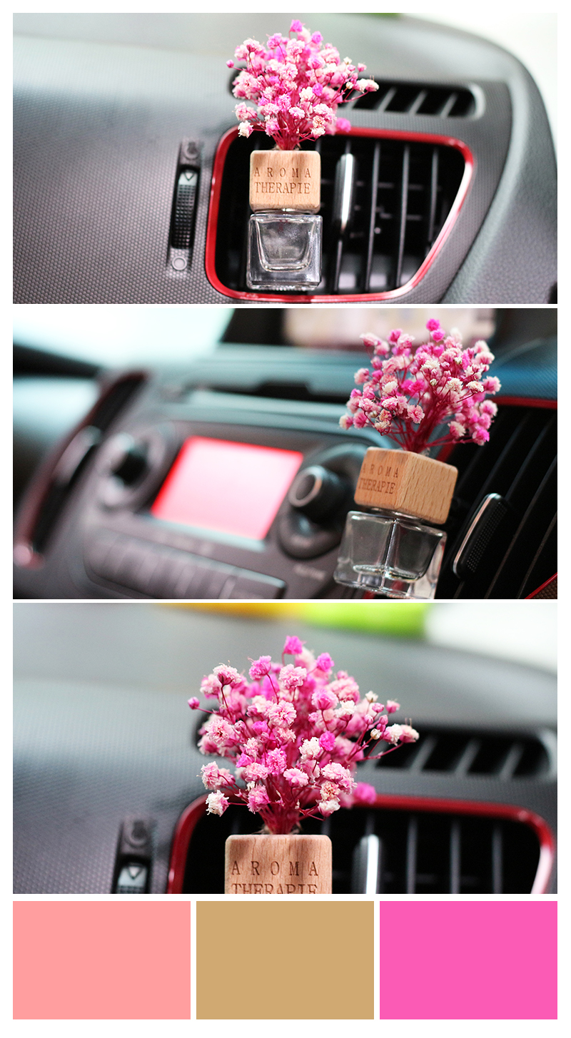 Car Air Freshener Flower Car Diffuser 7ml Car Air 