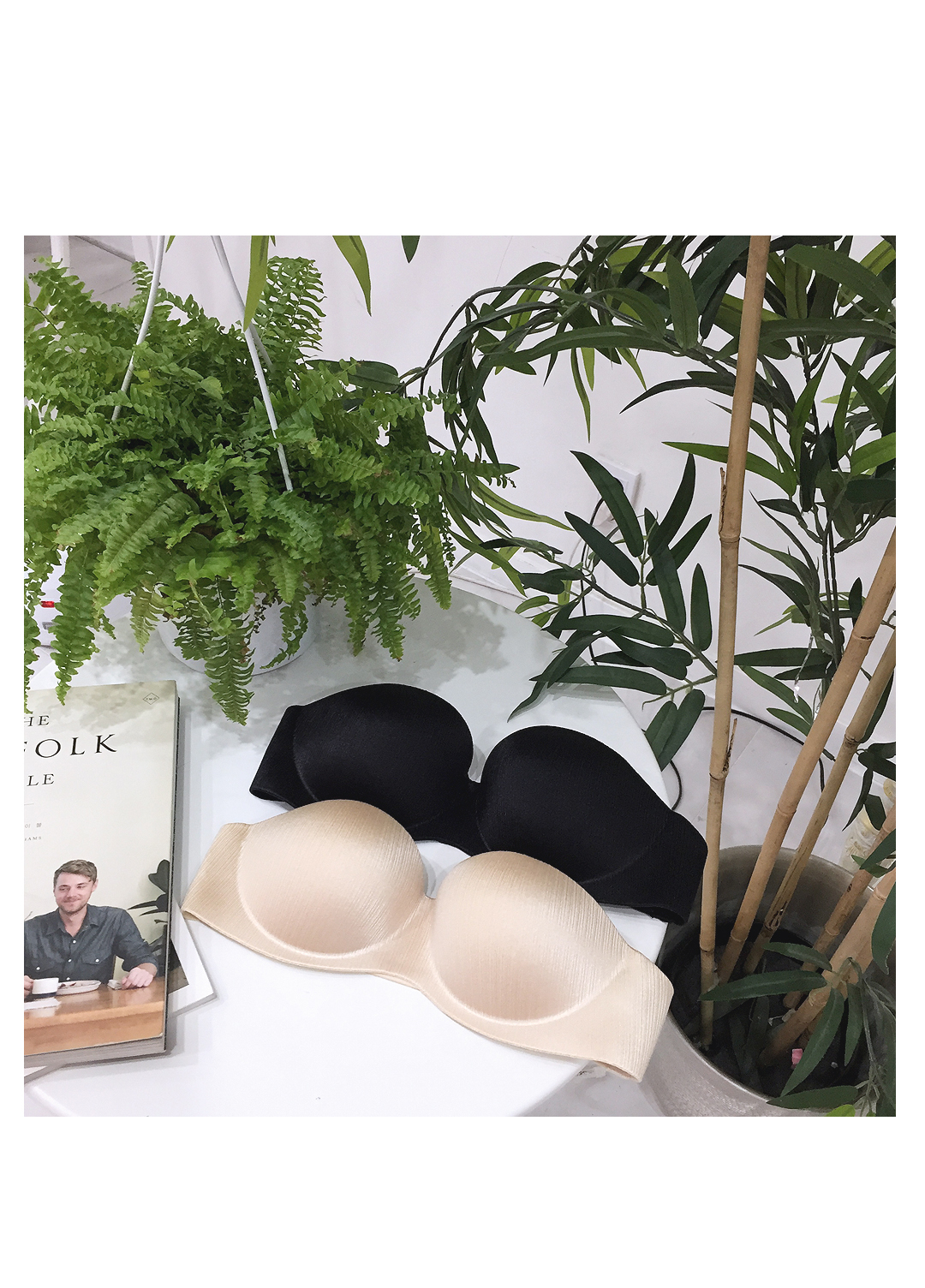 New Off-Shoulder Banding Nubra 20s Women's Unde