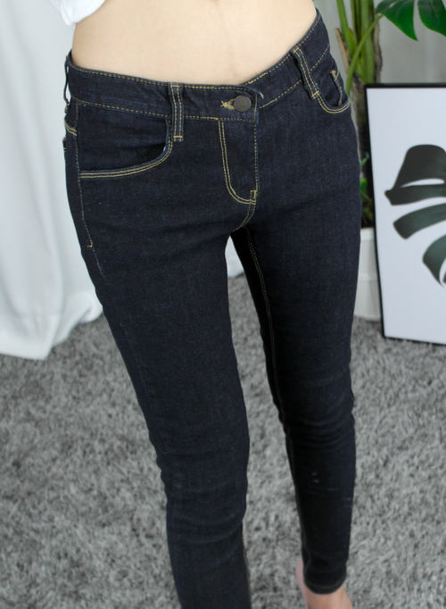 Women Jeans Pants Jingchuan Jiji Span Skinny Jean 