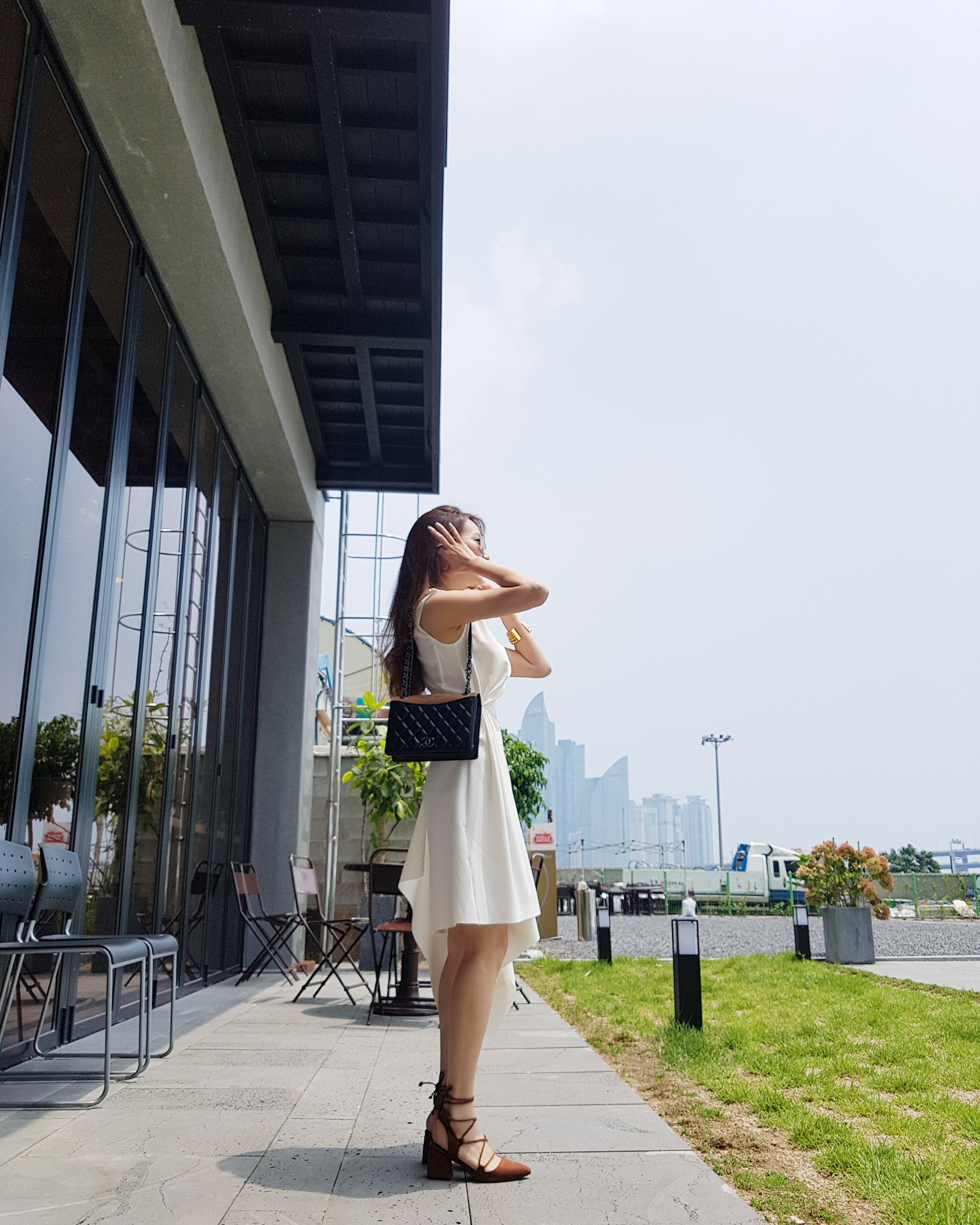 NEW FASHION LADY GIRL DRESS Red sleeveless flare s