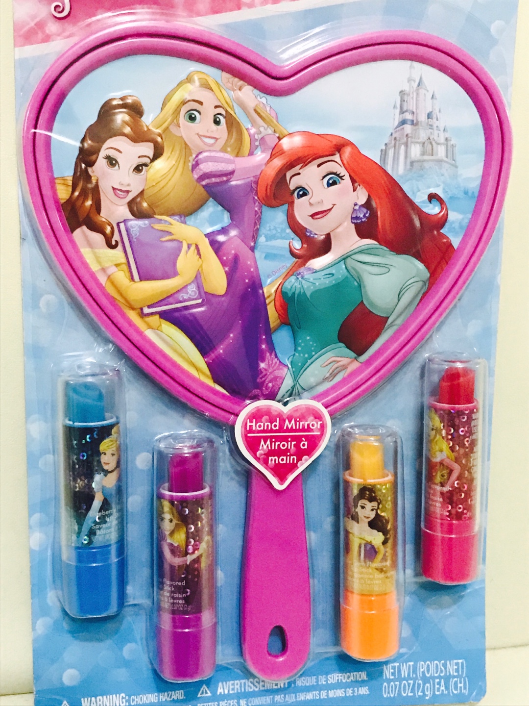 Girl's Presents Princess Mirror Lipstick Set Ch