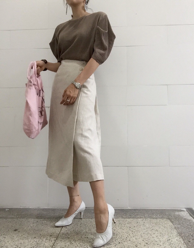 NEW FASHION LADY GIRL Blouse Summer puff sleeve li