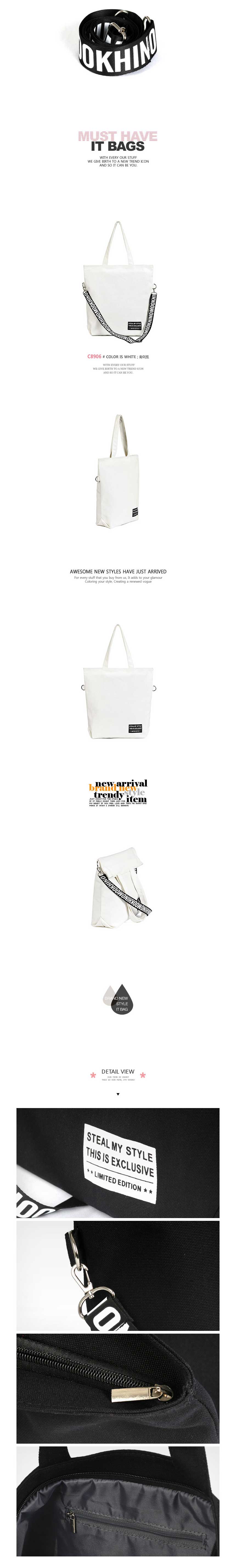 NEW ECO BAG Ebony thick durable celebrity