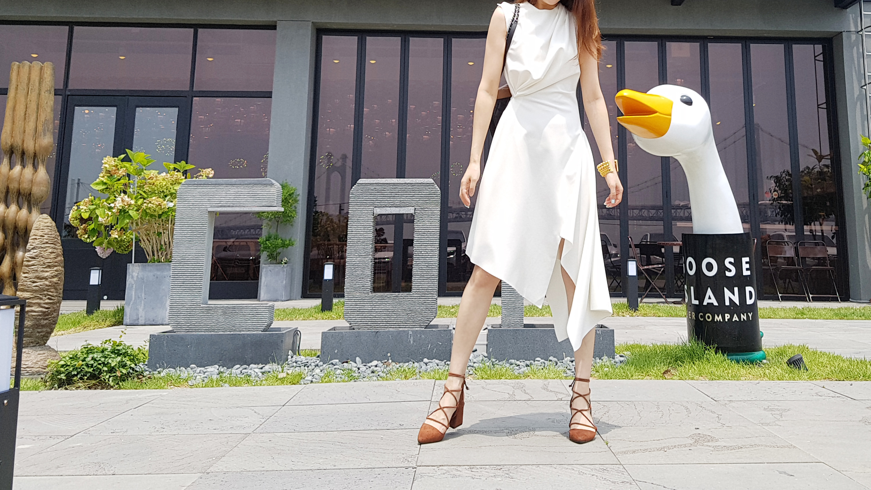 NEW FASHION LADY GIRL DRESS Red sleeveless flare s