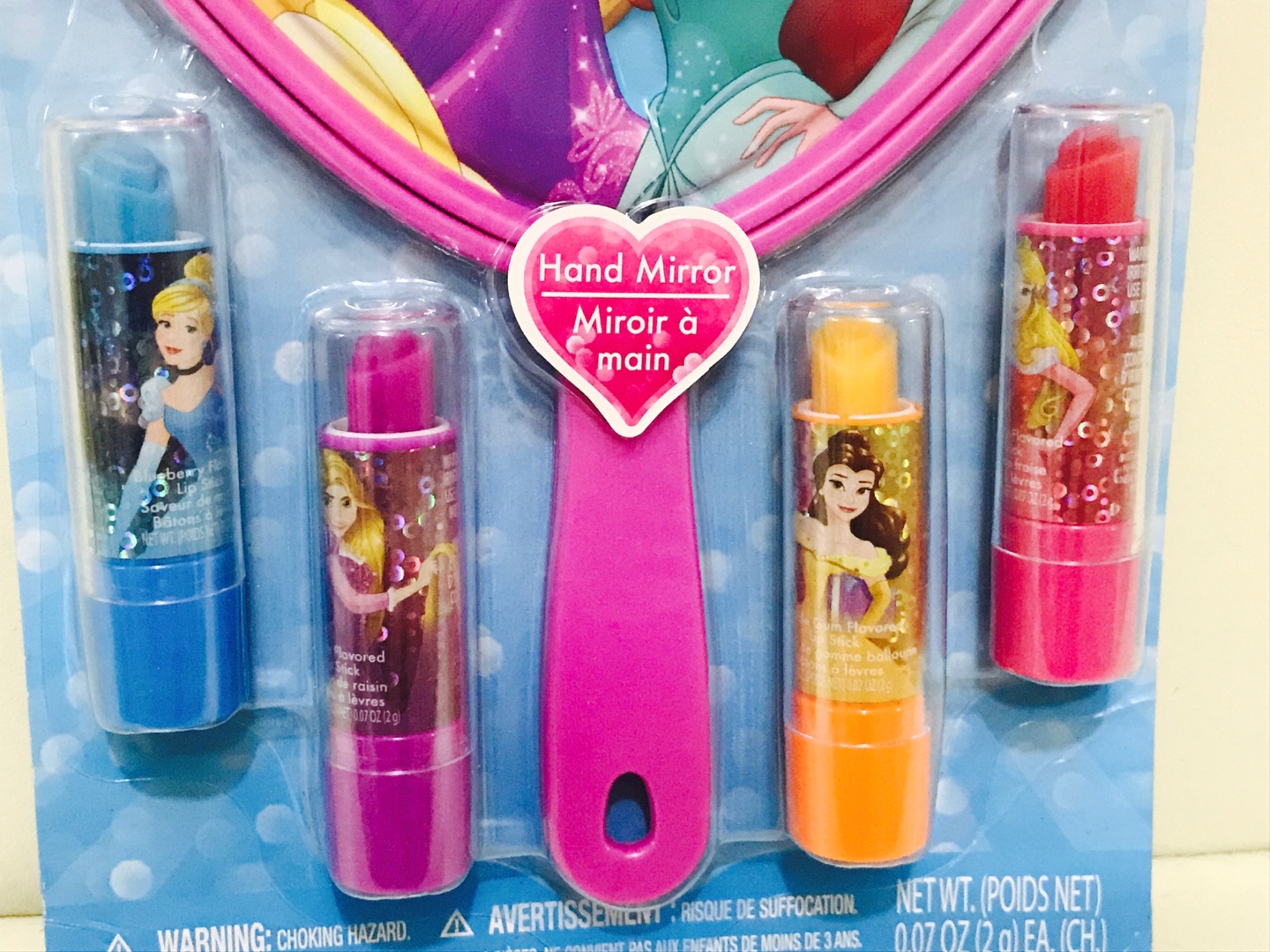 Girl's Presents Princess Mirror Lipstick Set Ch