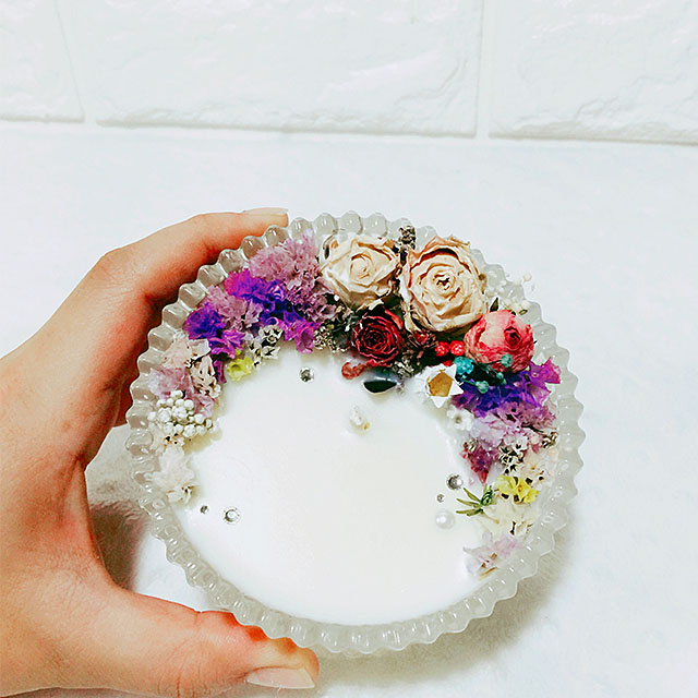 NEW CANDLE Flower Soya Candle 250ml Urban Chic Hig