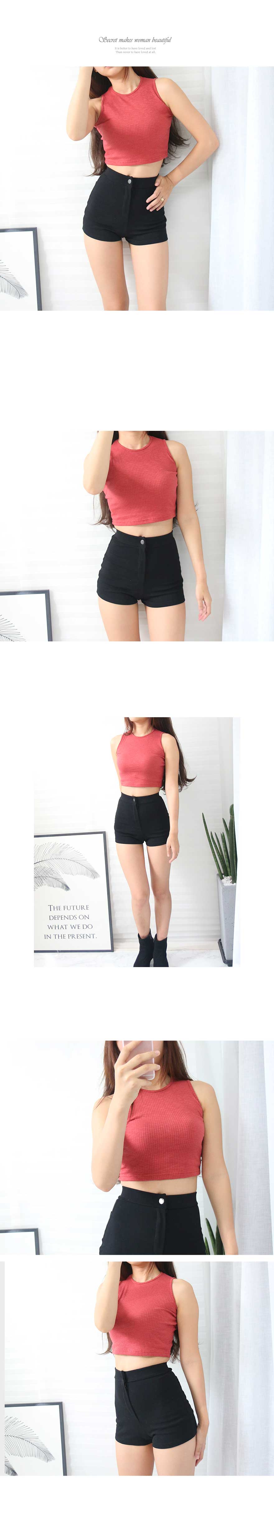 Sleeveless Goldie Crop Top T-shirt Nashi Women'