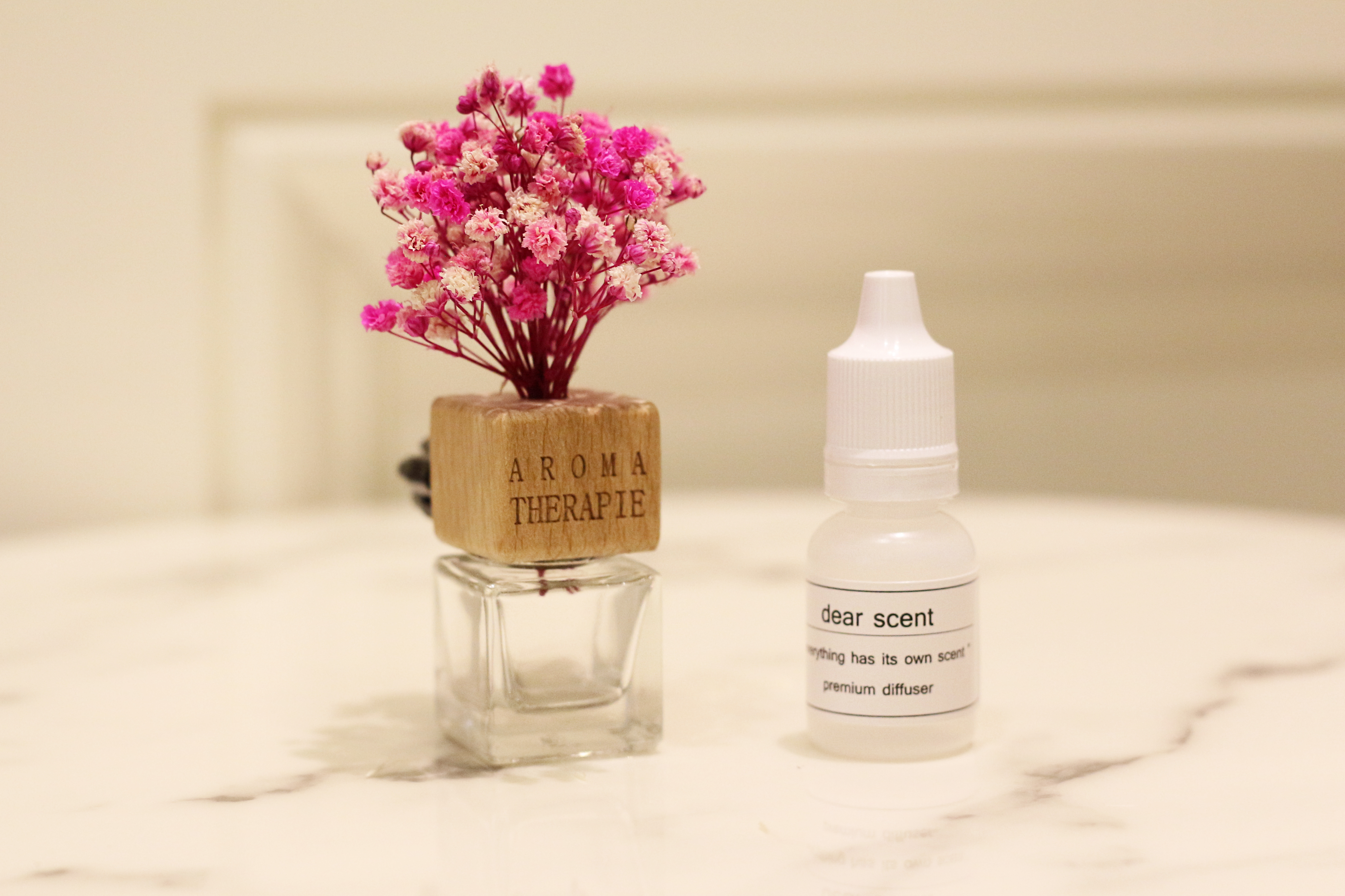 Car Air Freshener Flower Car Diffuser 7ml Car Air 