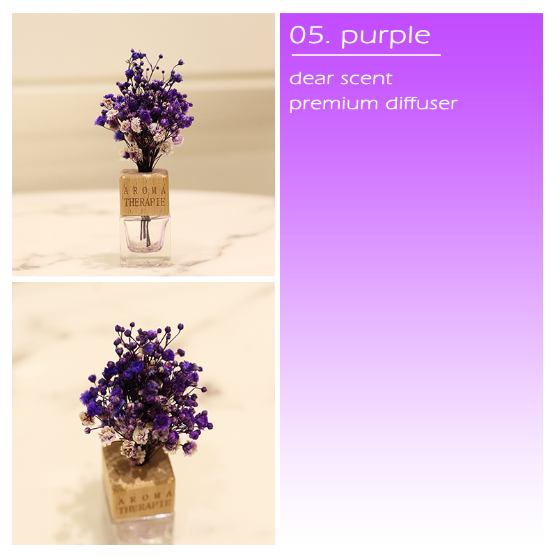 Car Air Freshener Flower Car Diffuser 7ml Car Air 