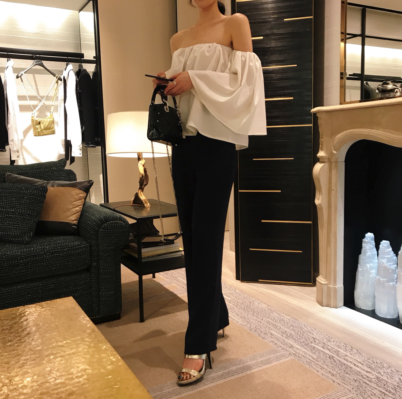 NEW FASHION LADY GIRL Blouse Rose Off-Shoulder Blo