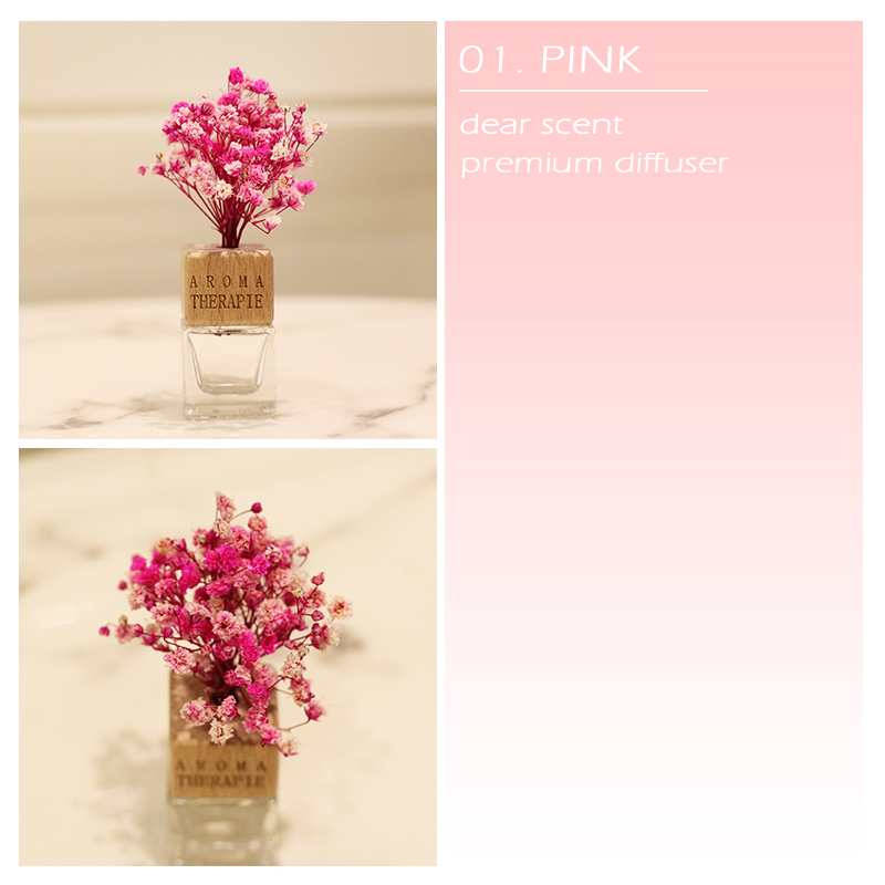 Car Air Freshener Flower Car Diffuser 7ml Car Air 