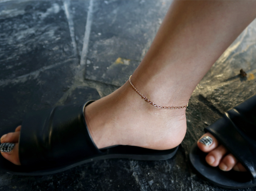 New 18K Bold Body Simple Legs Summer 14K Recommend