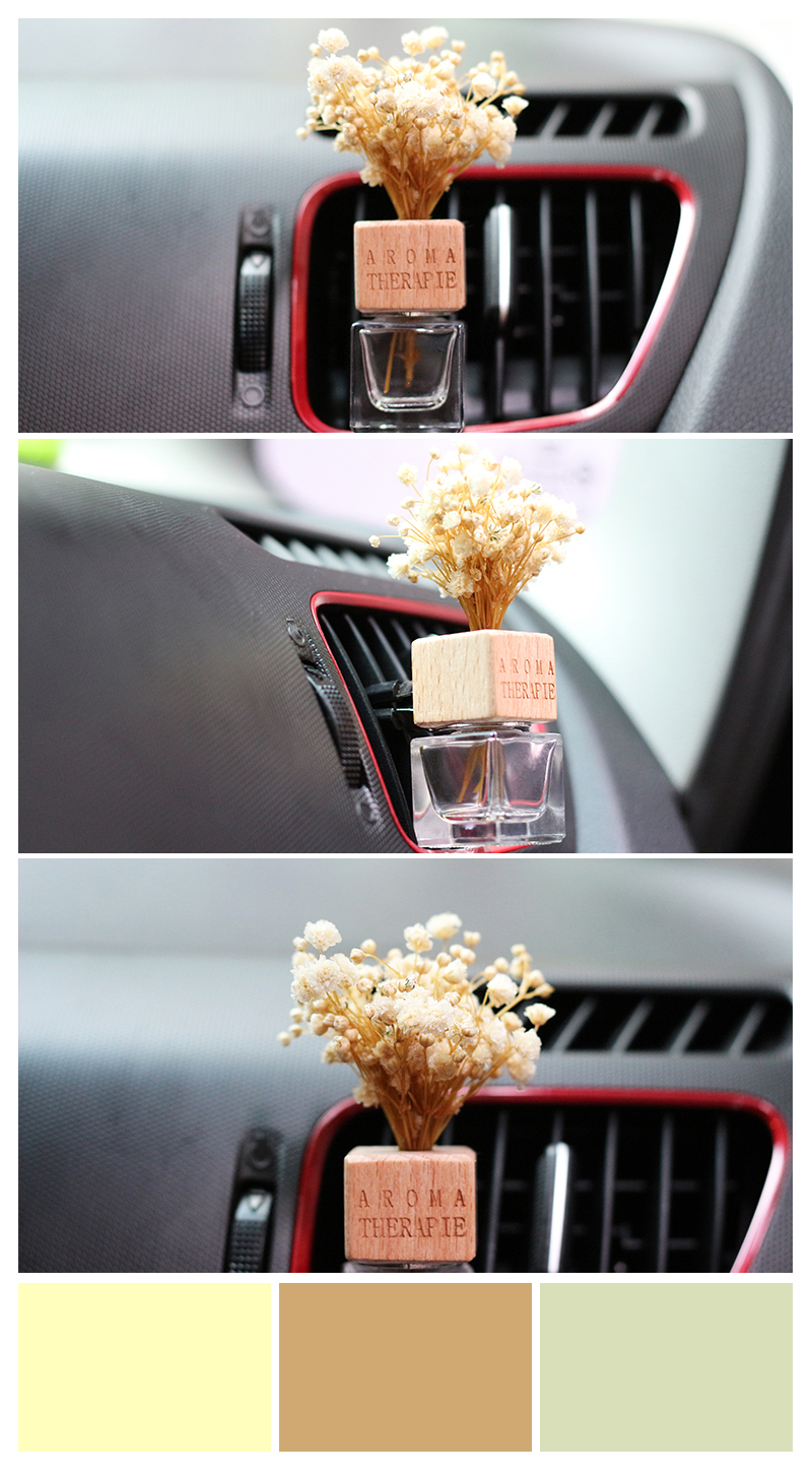 Car Air Freshener Flower Car Diffuser 7ml Car Air 