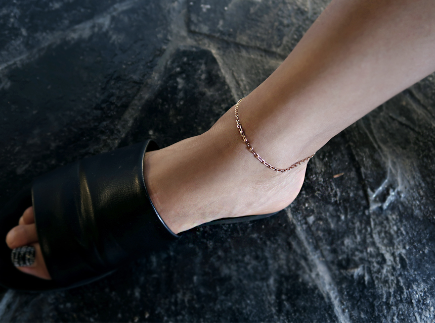 New 18K Bold Body Simple Legs Summer 14K Recommend