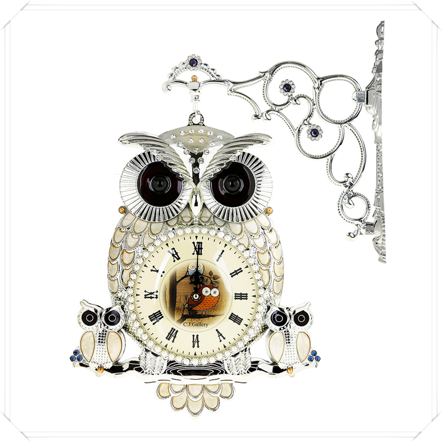 Chuseok family double-sided watch gold, silver, wh